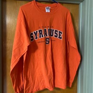 Syracuse Orange Gildan Long Sleeve T Shirt Size Large L